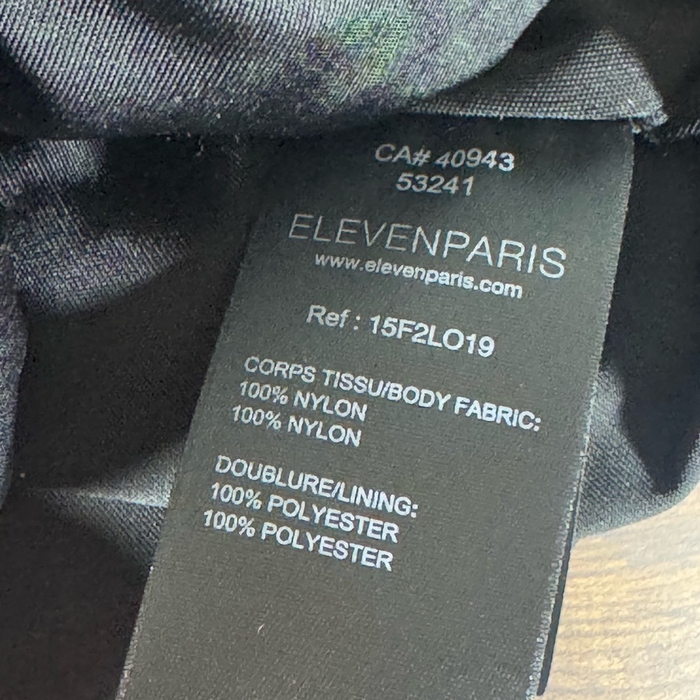 Eleven Paris Black Multi Colored Sequin Jacket - Picture 6 of 6